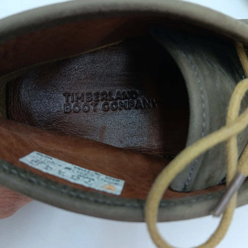 Timberland Boots Mens Size 7 Wodehouse Chukka Distress Leather Shoes